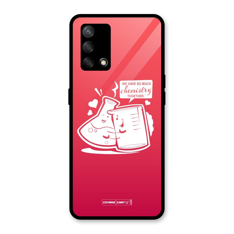 So Much Chemistry Glass Back Case for Oppo F19