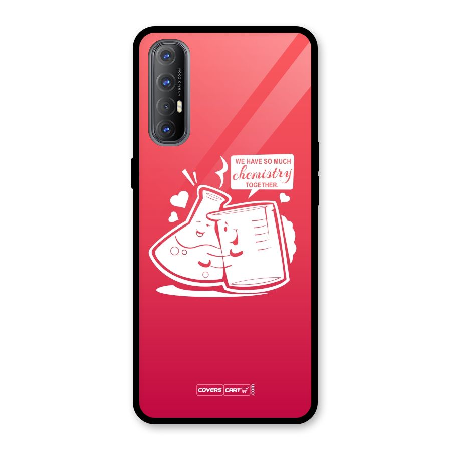 So Much Chemistry Glass Back Case for Oppo Reno3 Pro