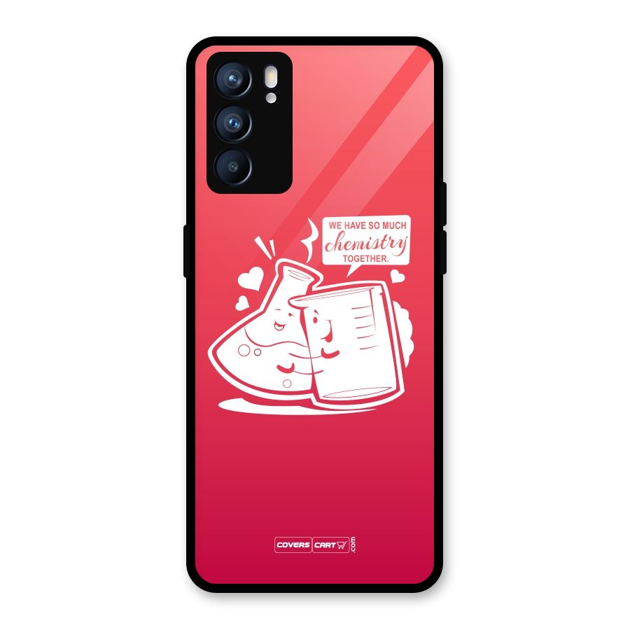 So Much Chemistry Glass Back Case for Oppo Reno6 5G