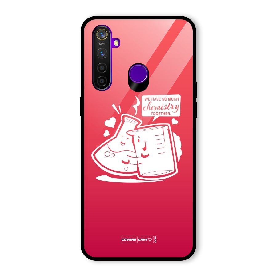 So Much Chemistry Glass Back Case for Realme 5 Pro