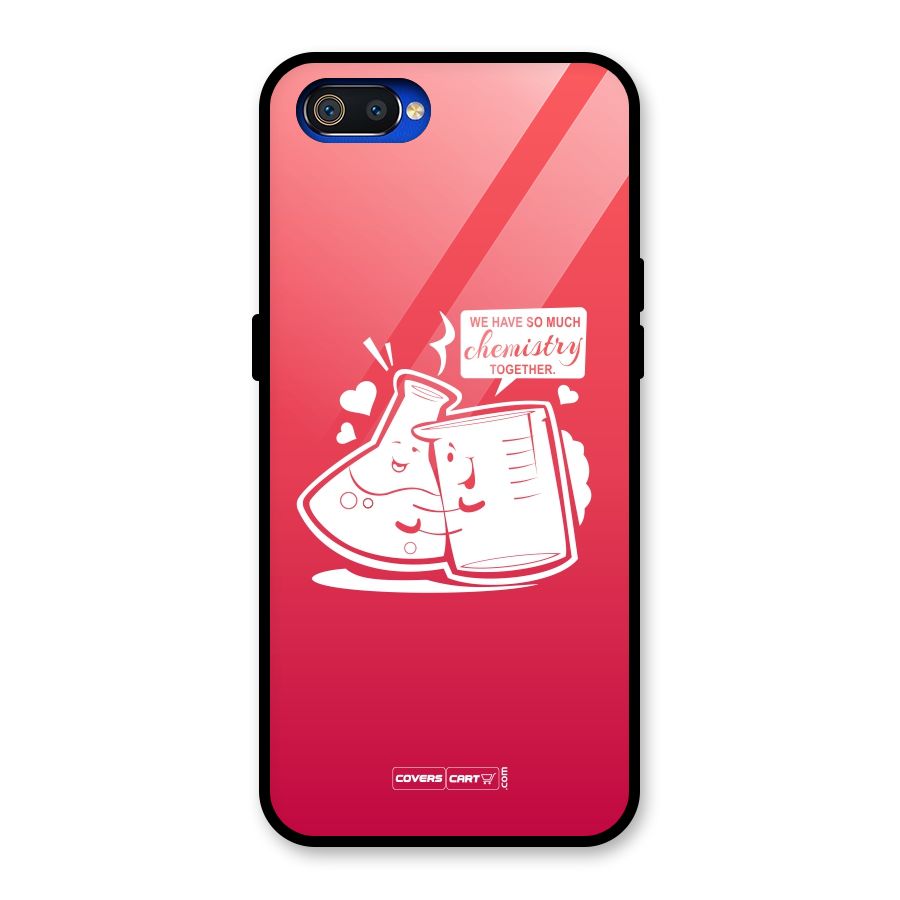 So Much Chemistry Glass Back Case for Realme C2