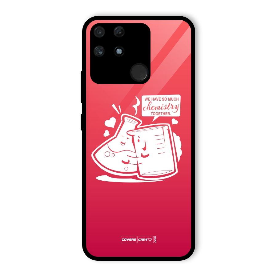 So Much Chemistry Glass Back Case for Realme Narzo 50A