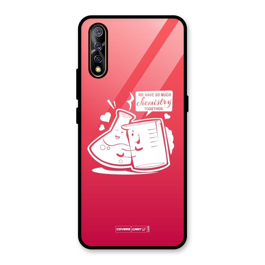 So Much Chemistry Glass Back Case for Vivo S1