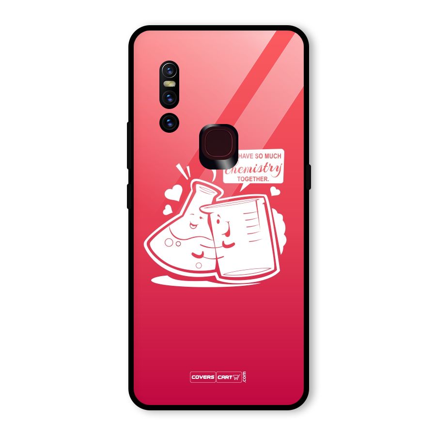 So Much Chemistry Glass Back Case for Vivo V15