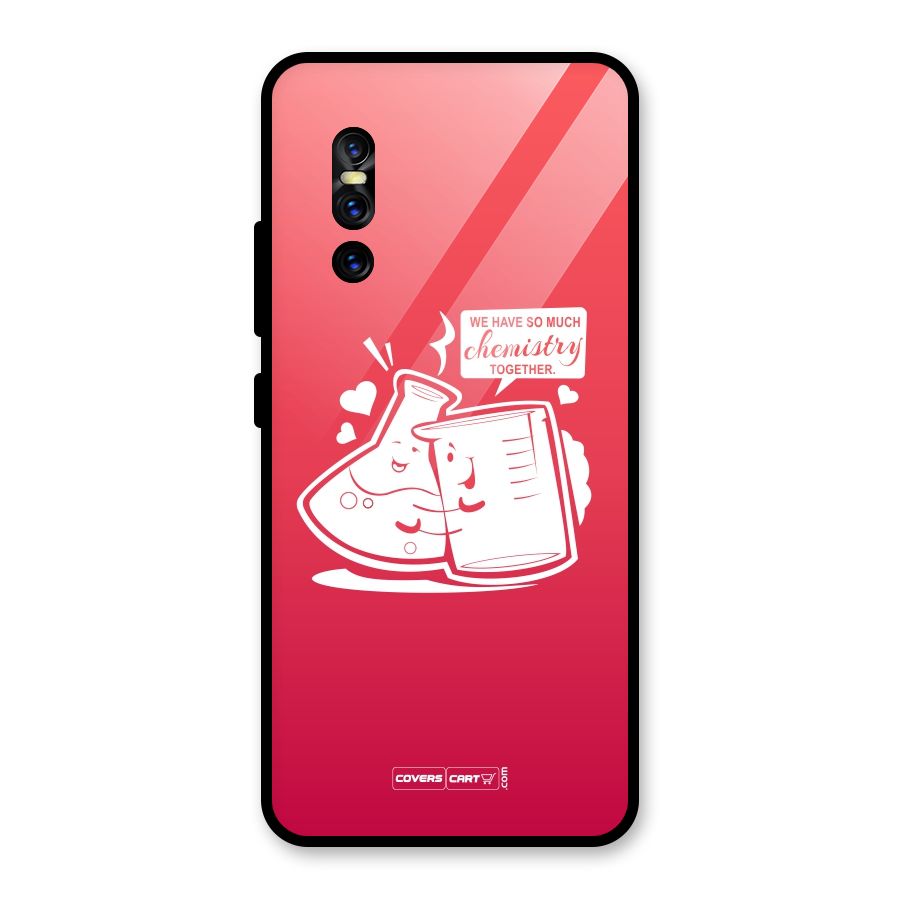 So Much Chemistry Glass Back Case for Vivo V15 Pro