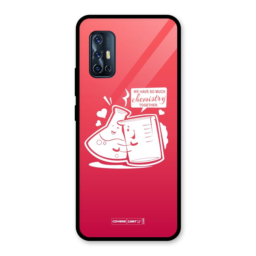 So Much Chemistry Glass Back Case for Vivo V17