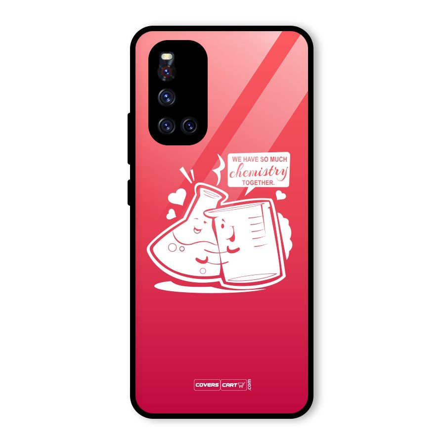 So Much Chemistry Glass Back Case for Vivo V19