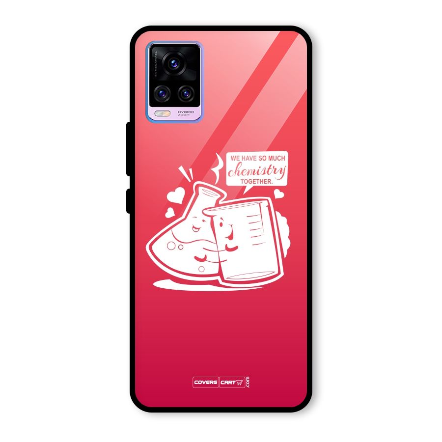 So Much Chemistry Glass Back Case for Vivo V20 Pro