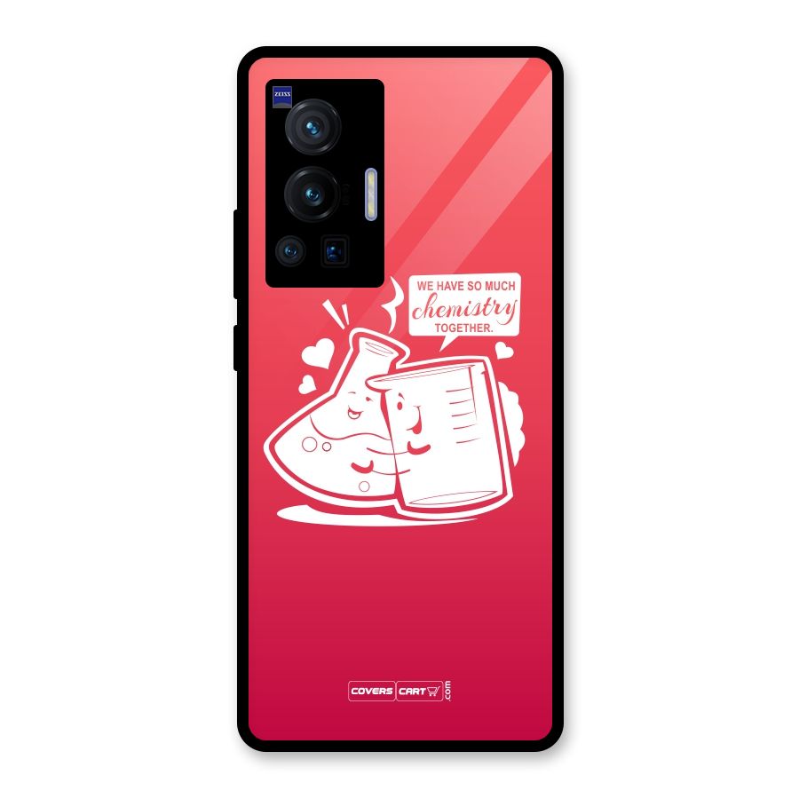 So Much Chemistry Glass Back Case for Vivo X70 Pro