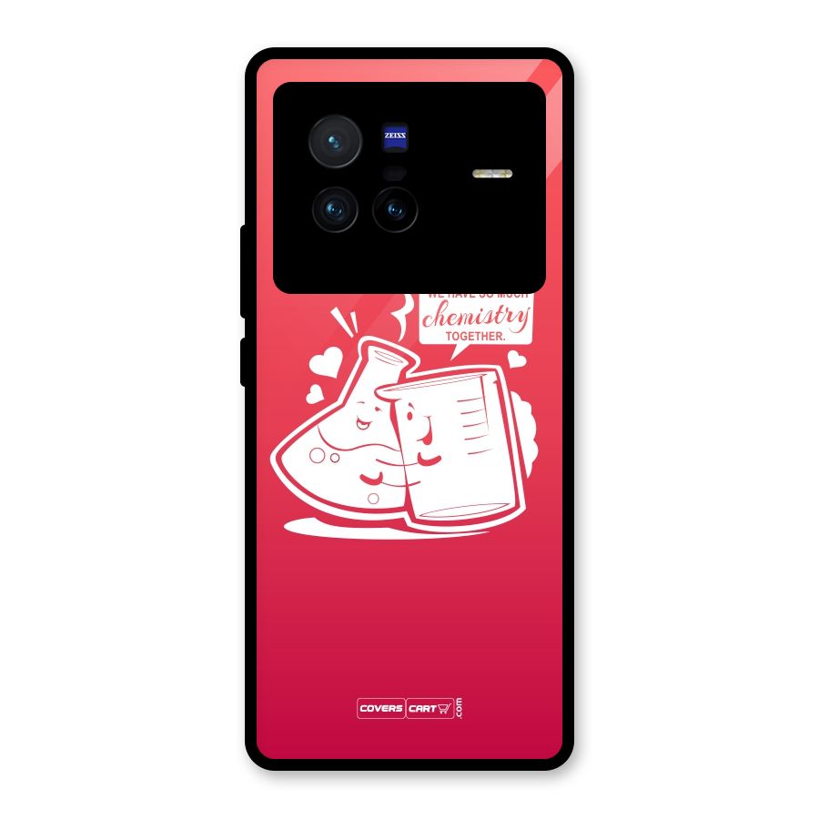 So Much Chemistry Glass Back Case for Vivo X80