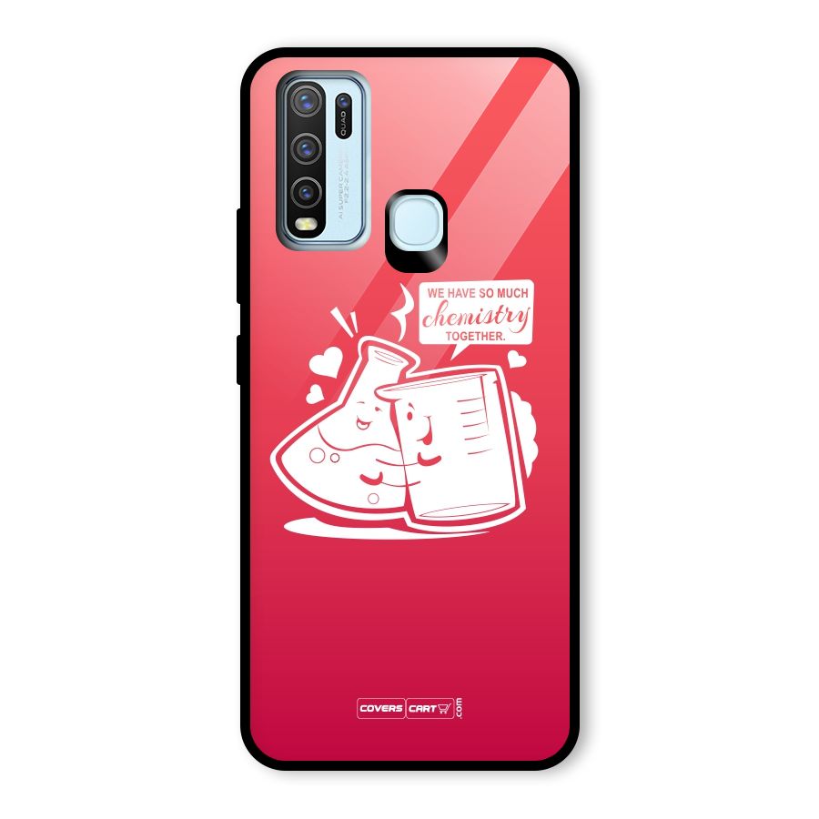 So Much Chemistry Glass Back Case for Vivo Y30
