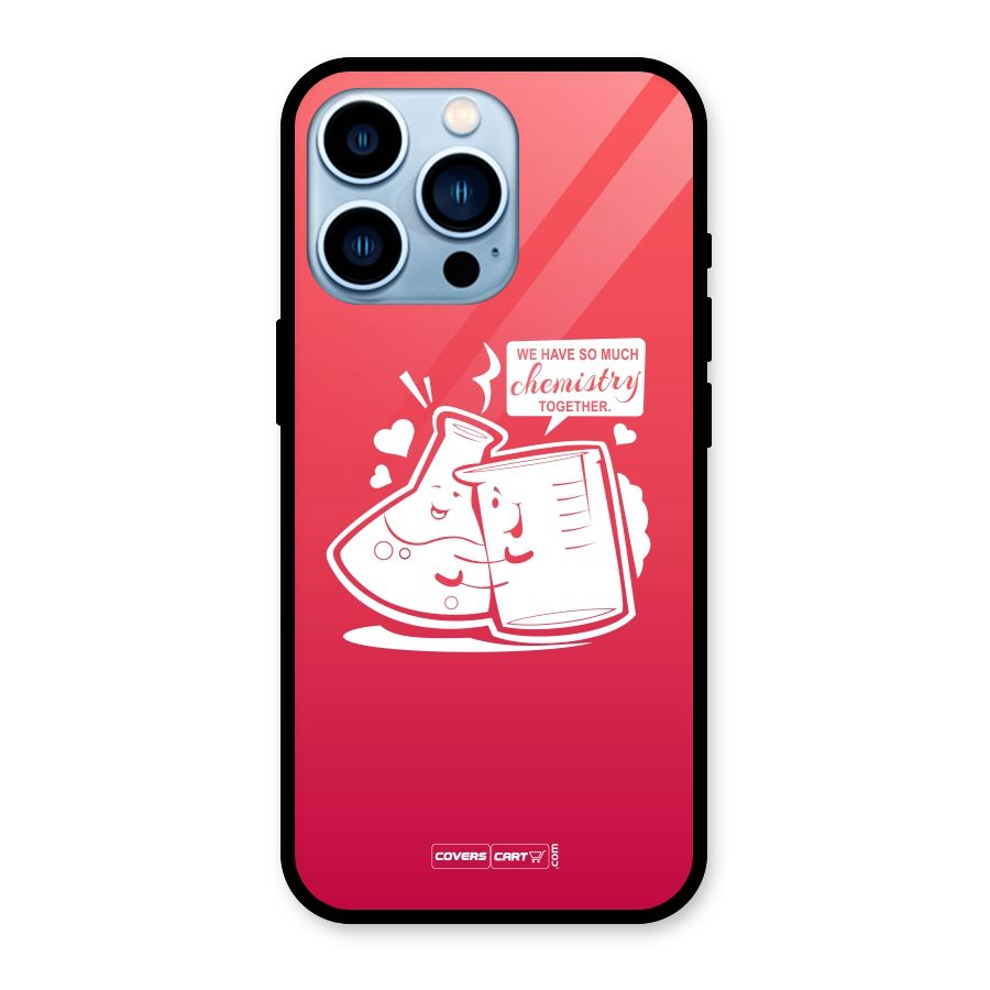 So Much Chemistry Glass Back Case for iPhone 13 Pro