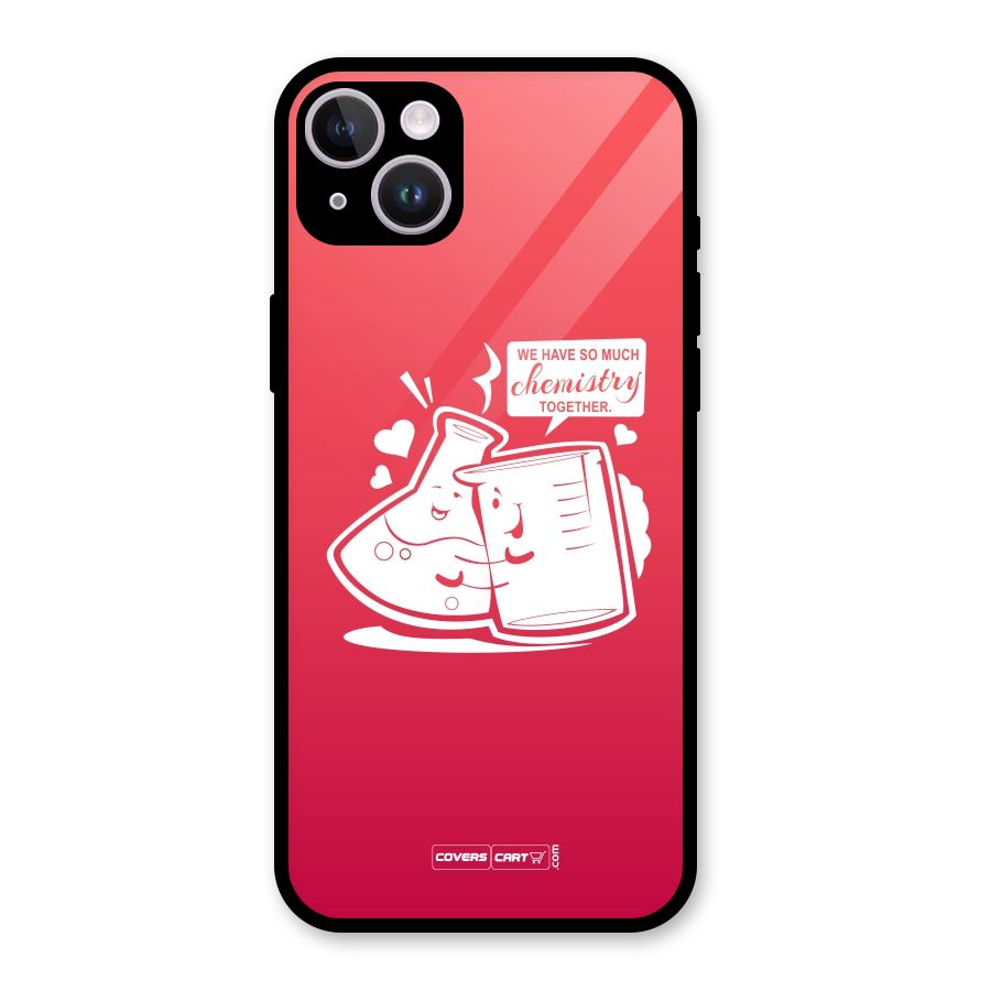 So Much Chemistry Glass Back Case for iPhone 14 Plus