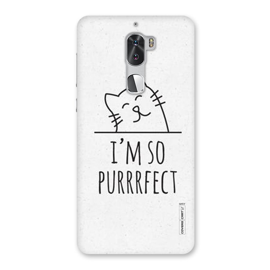 So Purrfect Back Case for Coolpad Cool 1