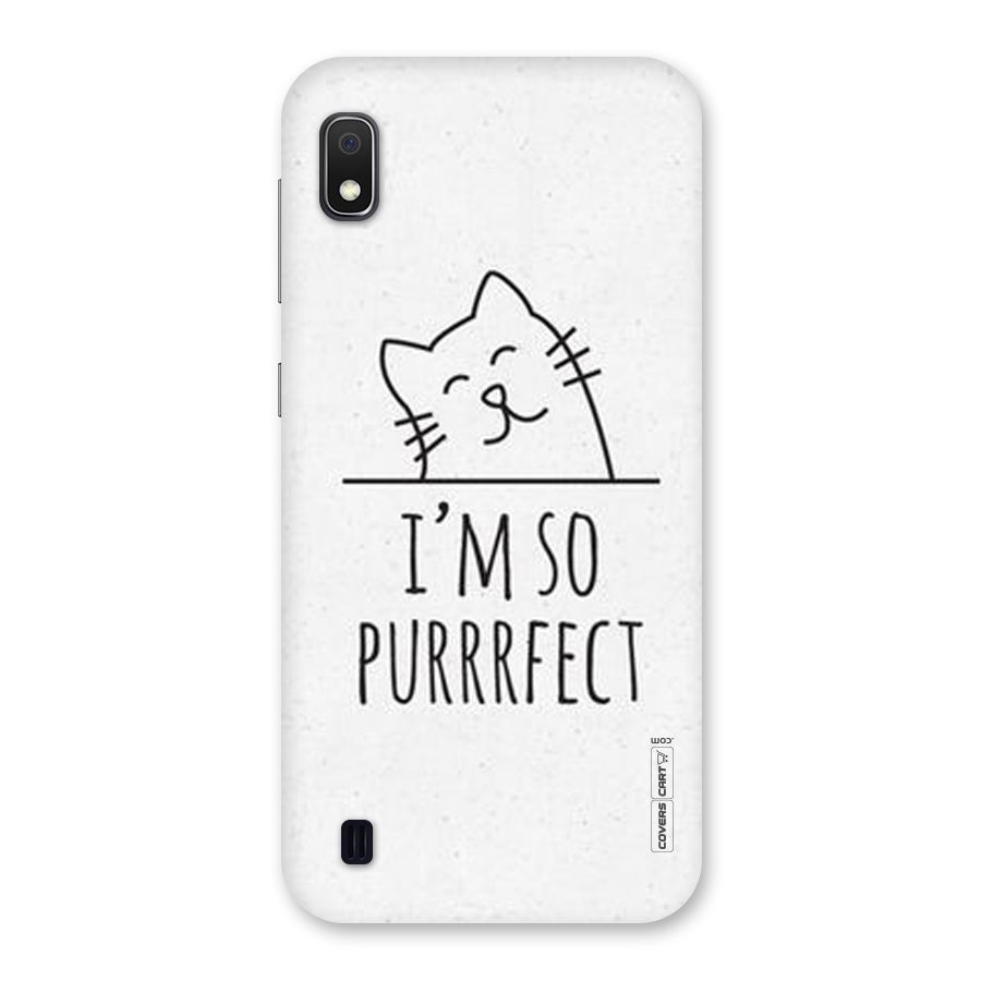 So Purrfect Back Case for Galaxy A10