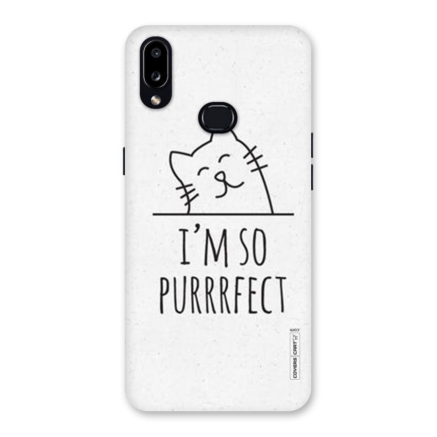 So Purrfect Back Case for Galaxy A10s