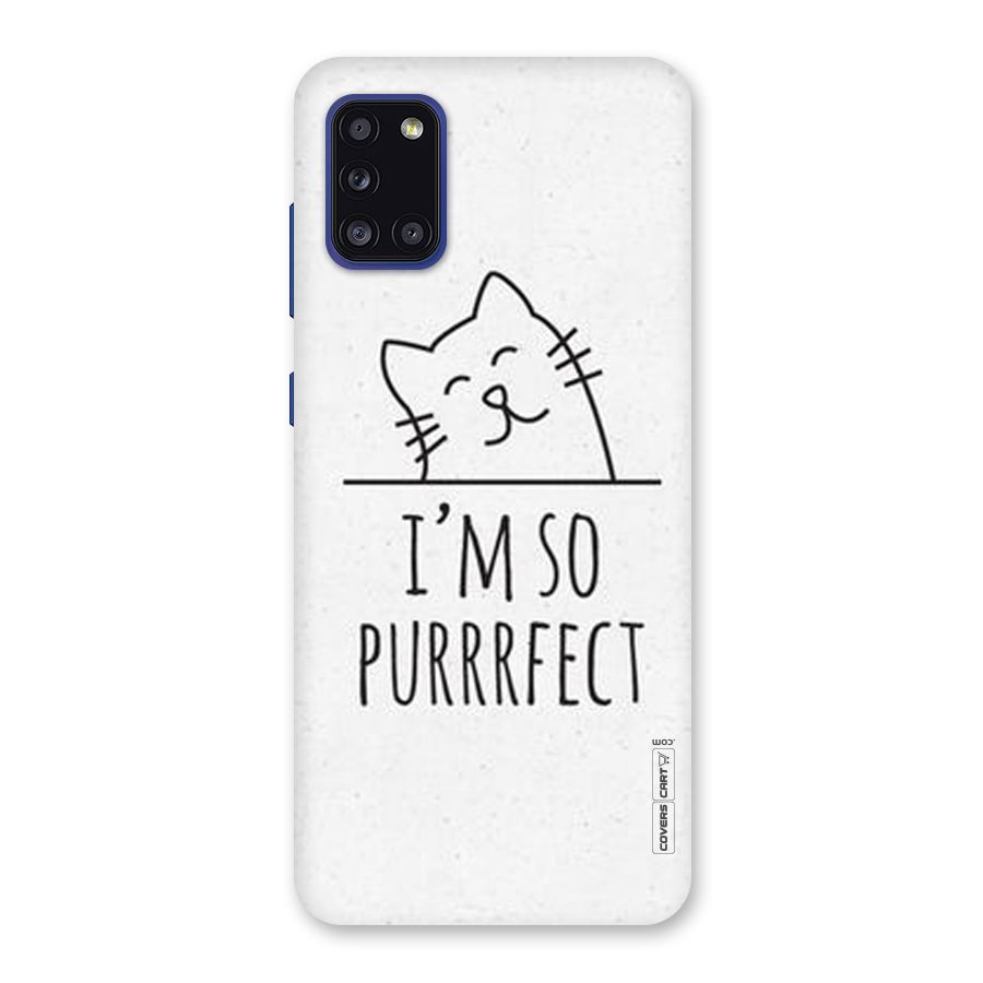 So Purrfect Back Case for Galaxy A31