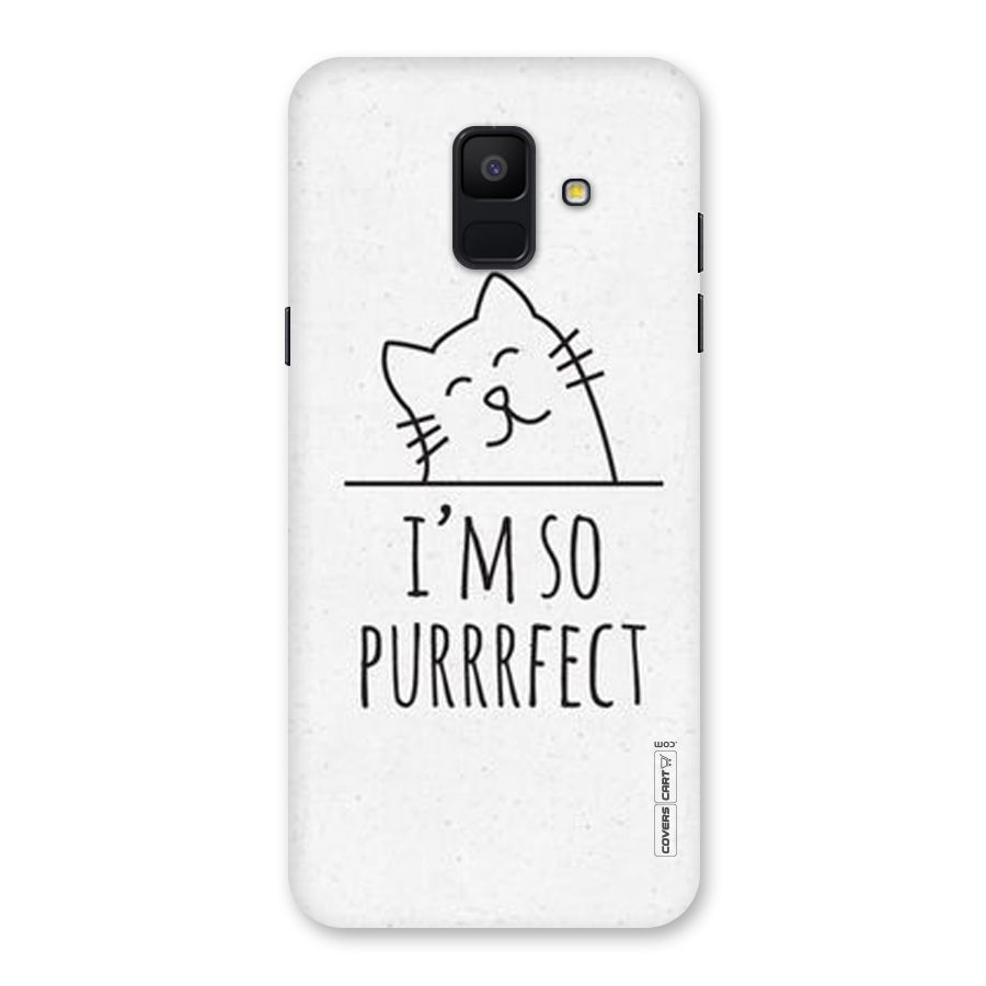 So Purrfect Back Case for Galaxy A6 (2018)