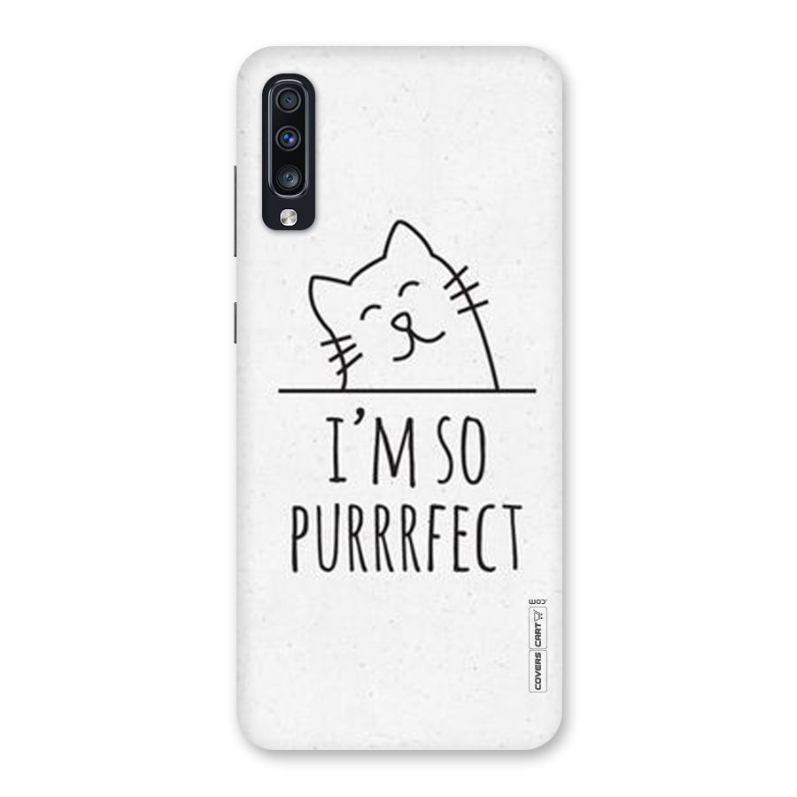So Purrfect Back Case for Galaxy A70