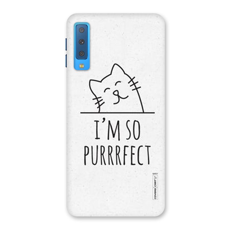 So Purrfect Back Case for Galaxy A7 (2018)