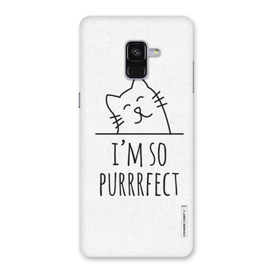 So Purrfect Back Case for Galaxy A8 Plus