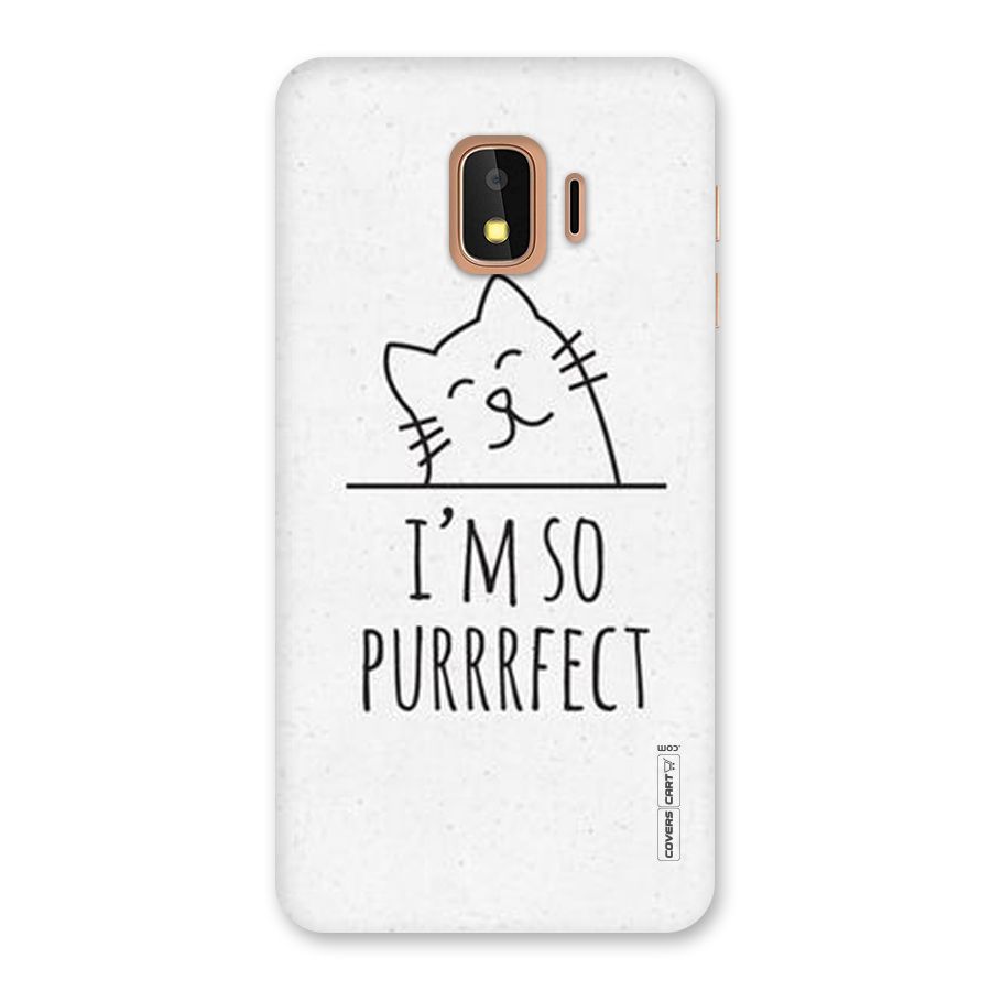 So Purrfect Back Case for Galaxy J2 Core