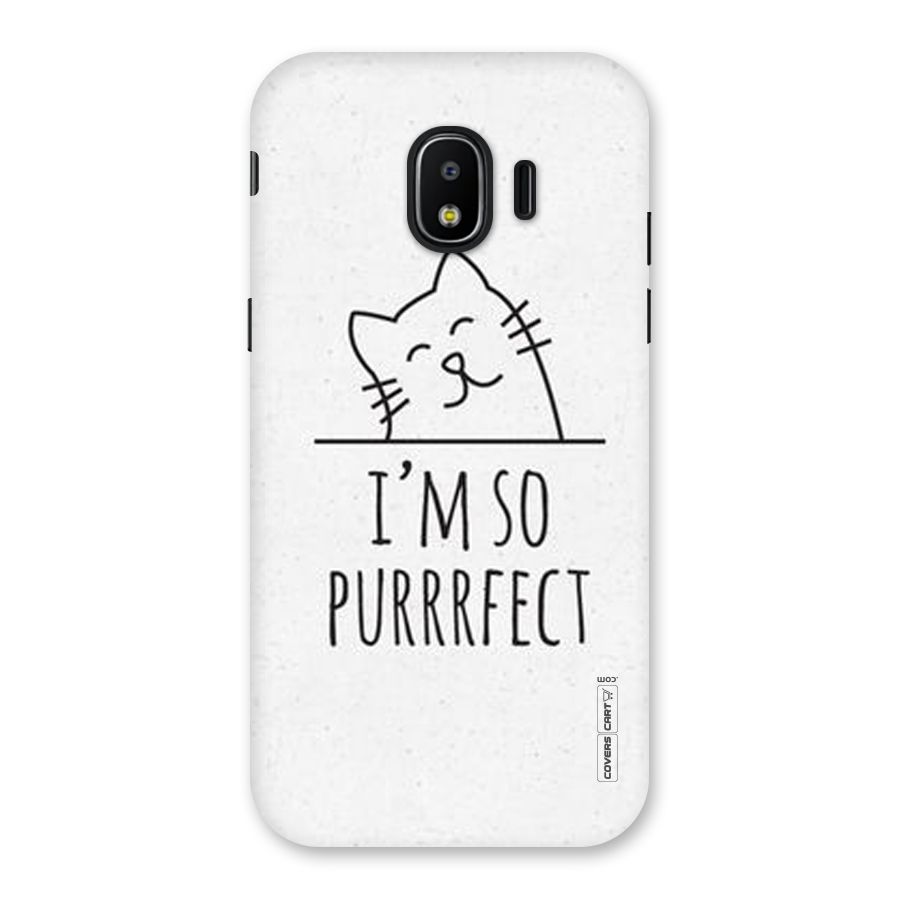 So Purrfect Back Case for Galaxy J2 Pro 2018