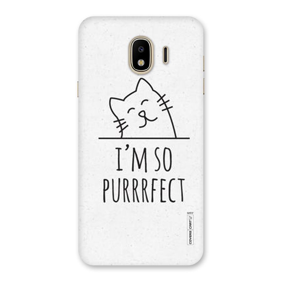 So Purrfect Back Case for Galaxy J4