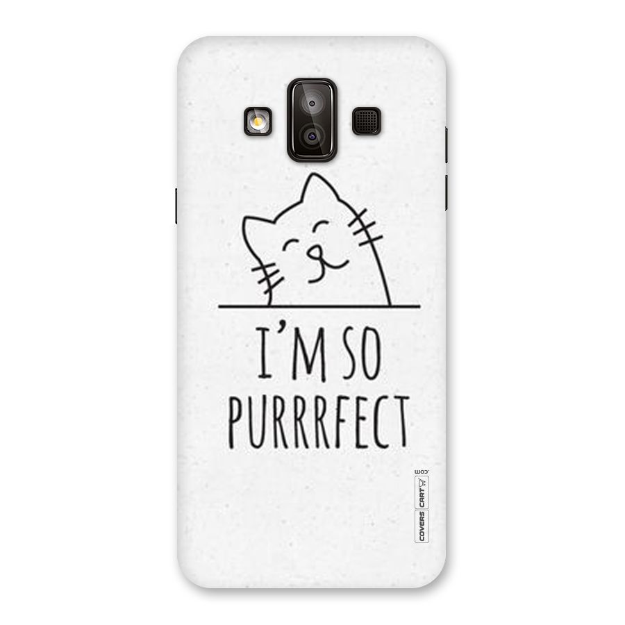 So Purrfect Back Case for Galaxy J7 Duo