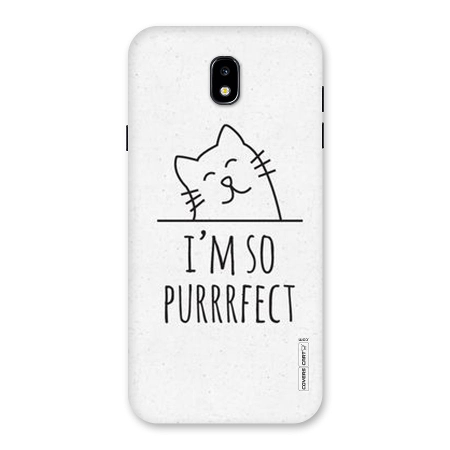 So Purrfect Back Case for Galaxy J7 Pro