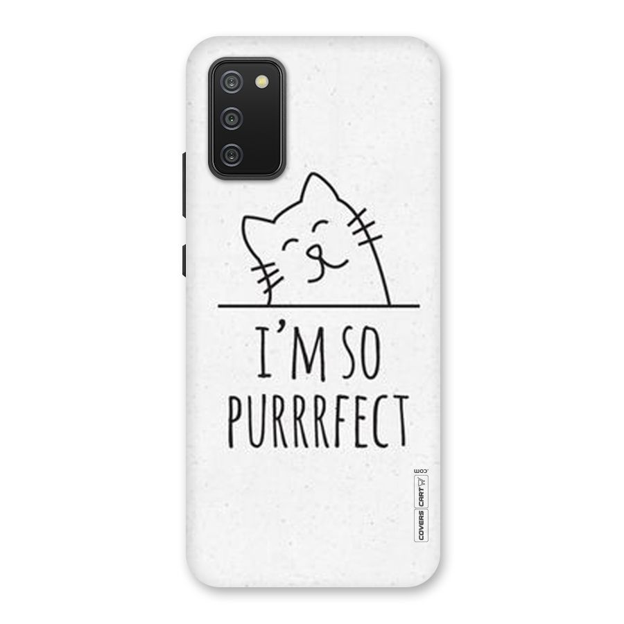 So Purrfect Back Case for Galaxy M02s
