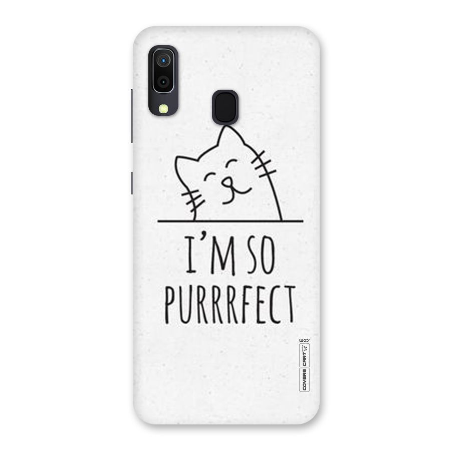 So Purrfect Back Case for Galaxy M10s