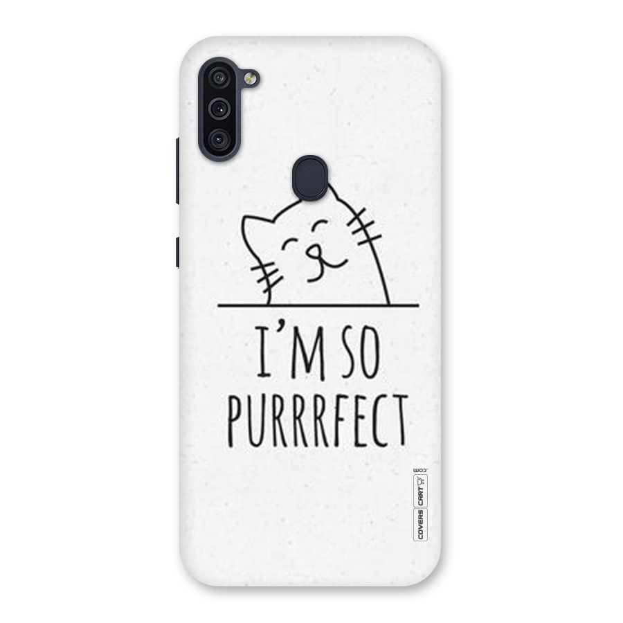 So Purrfect Back Case for Galaxy M11