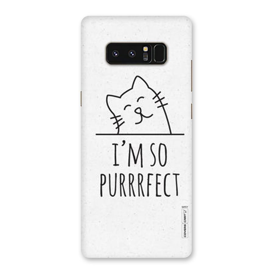 So Purrfect Back Case for Galaxy Note 8