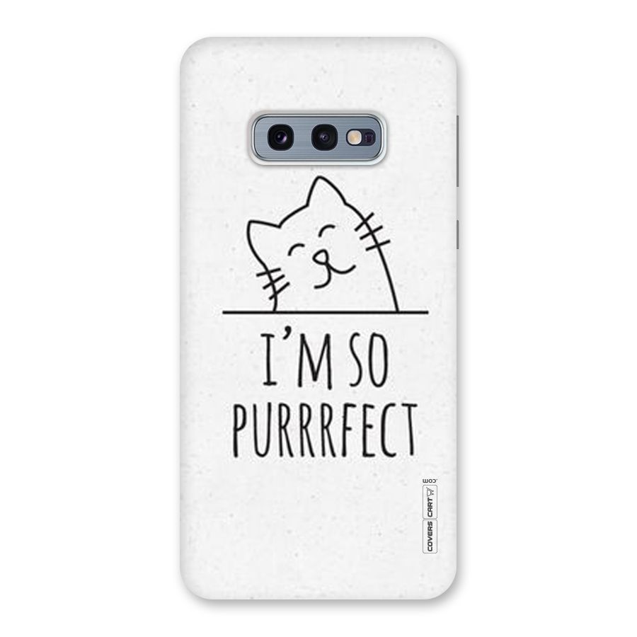 So Purrfect Back Case for Galaxy S10e