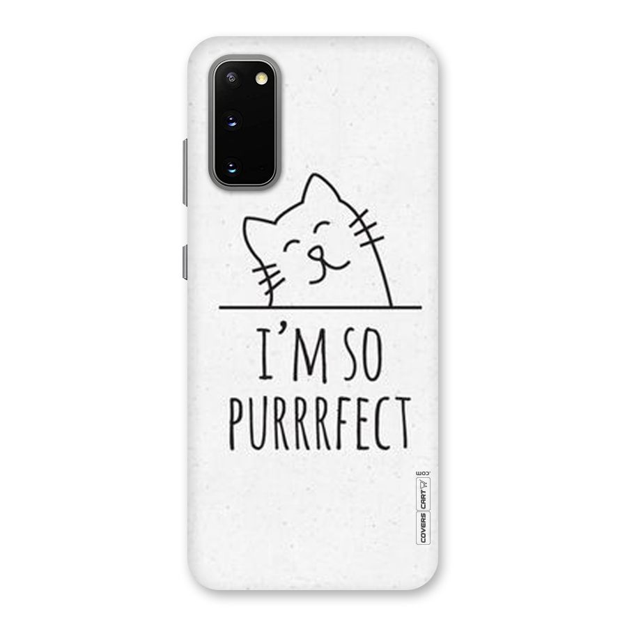 So Purrfect Back Case for Galaxy S20