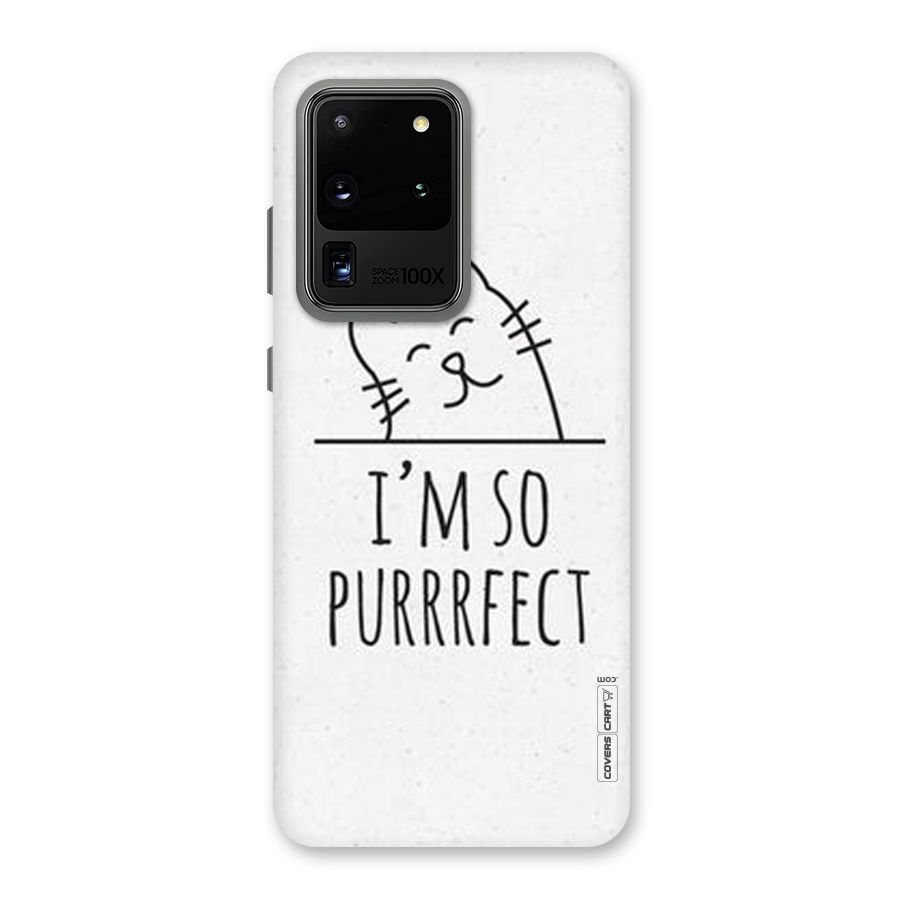 So Purrfect Back Case for Galaxy S20 Ultra