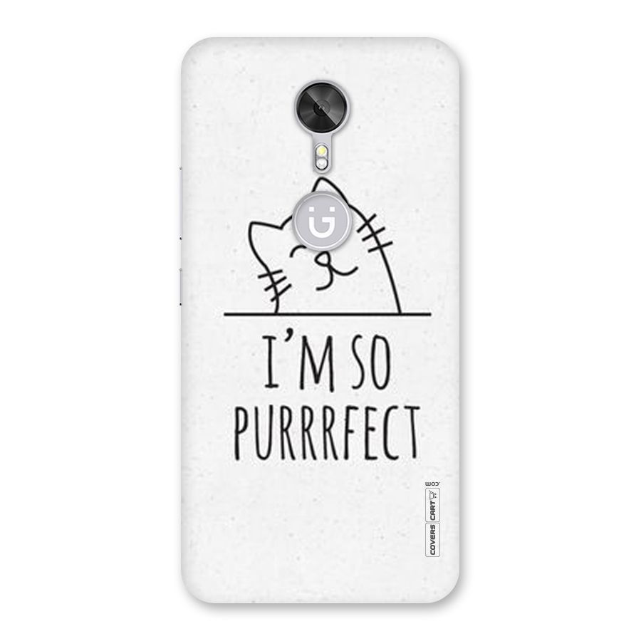 So Purrfect Back Case for Gionee A1