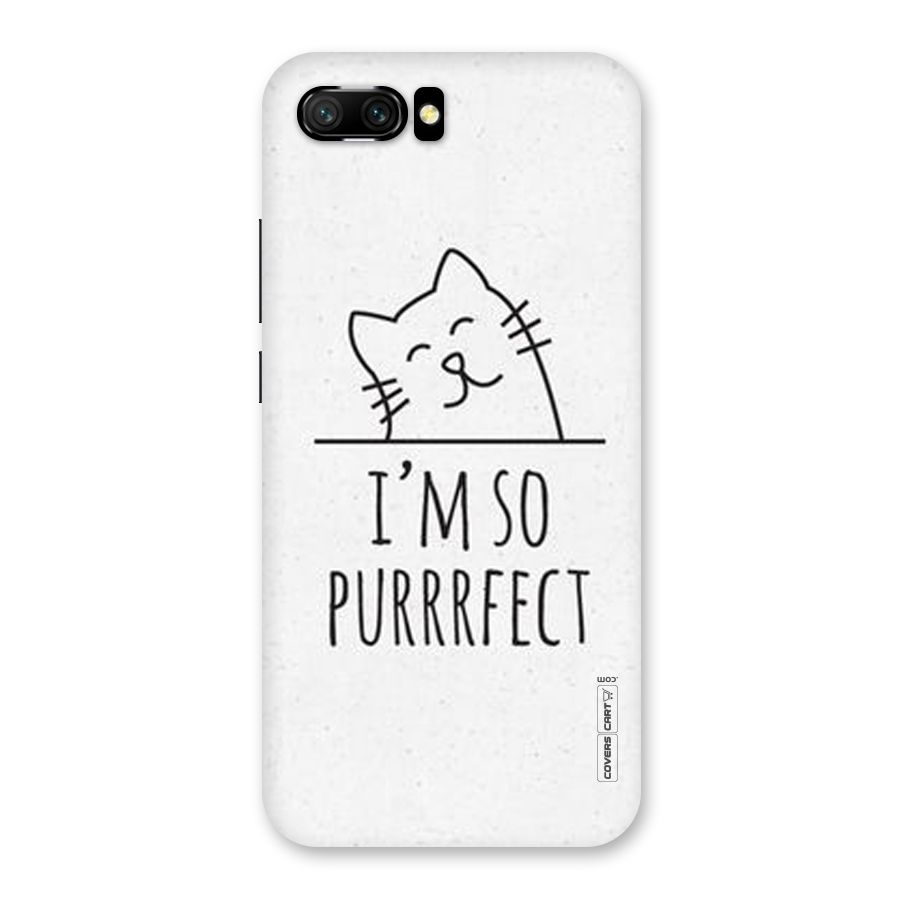 So Purrfect Back Case for Honor 10