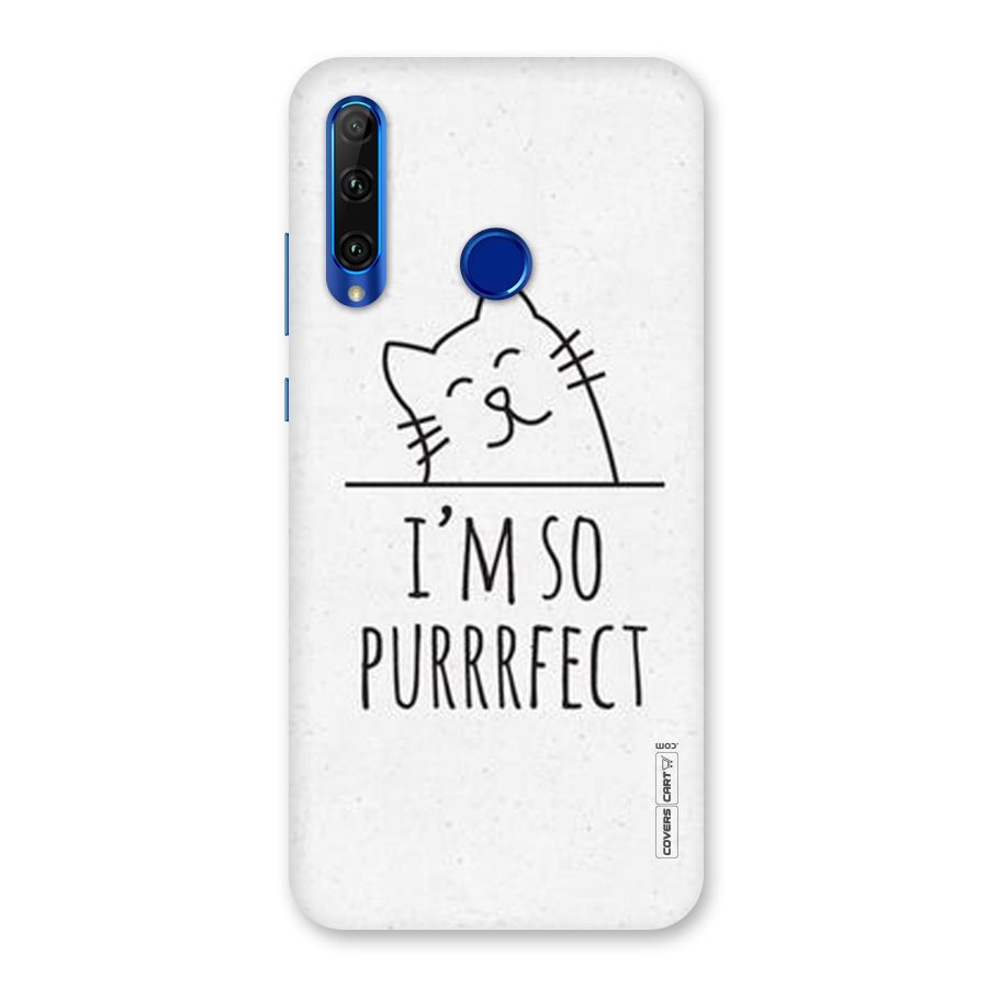So Purrfect Back Case for Honor 20i