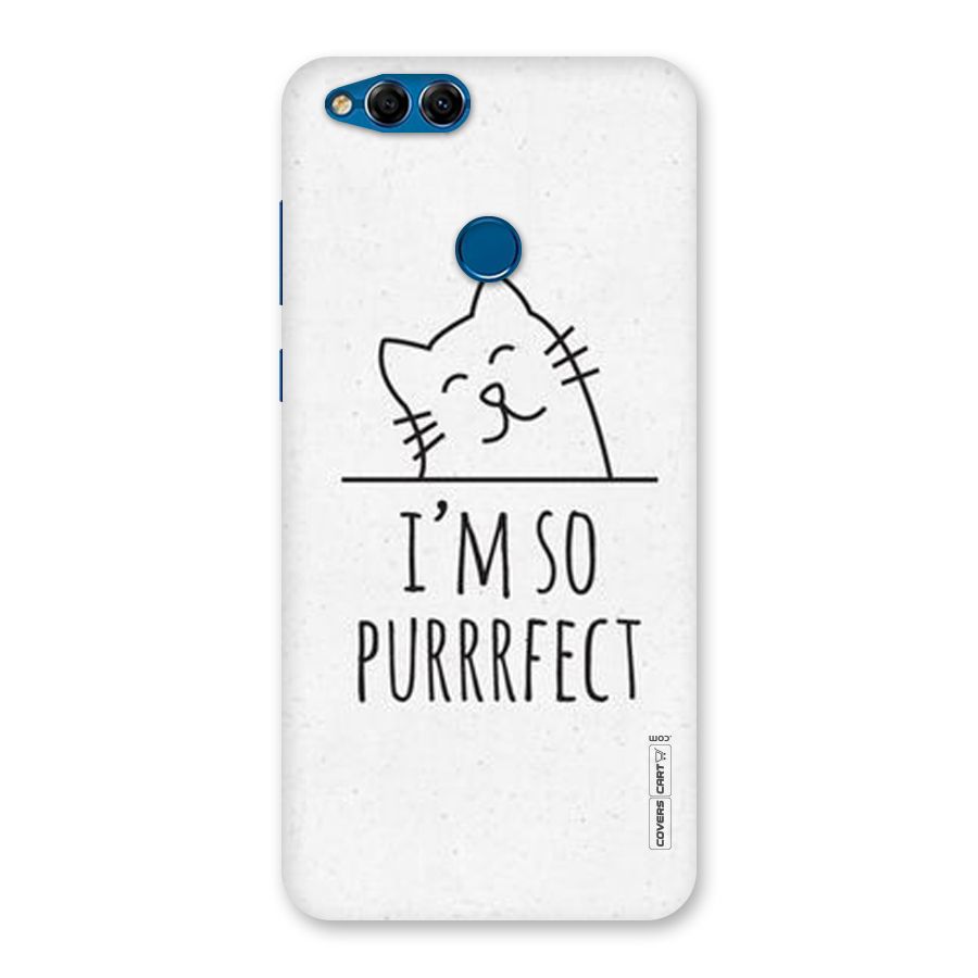 So Purrfect Back Case for Honor 7X