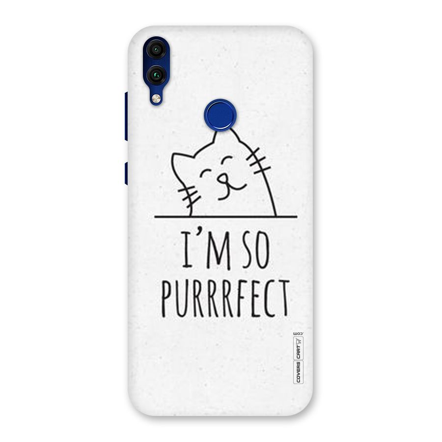 So Purrfect Back Case for Honor 8C