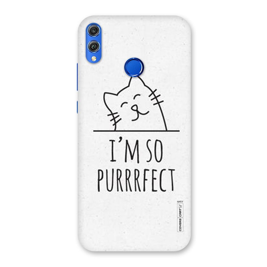 So Purrfect Back Case for Honor 8X