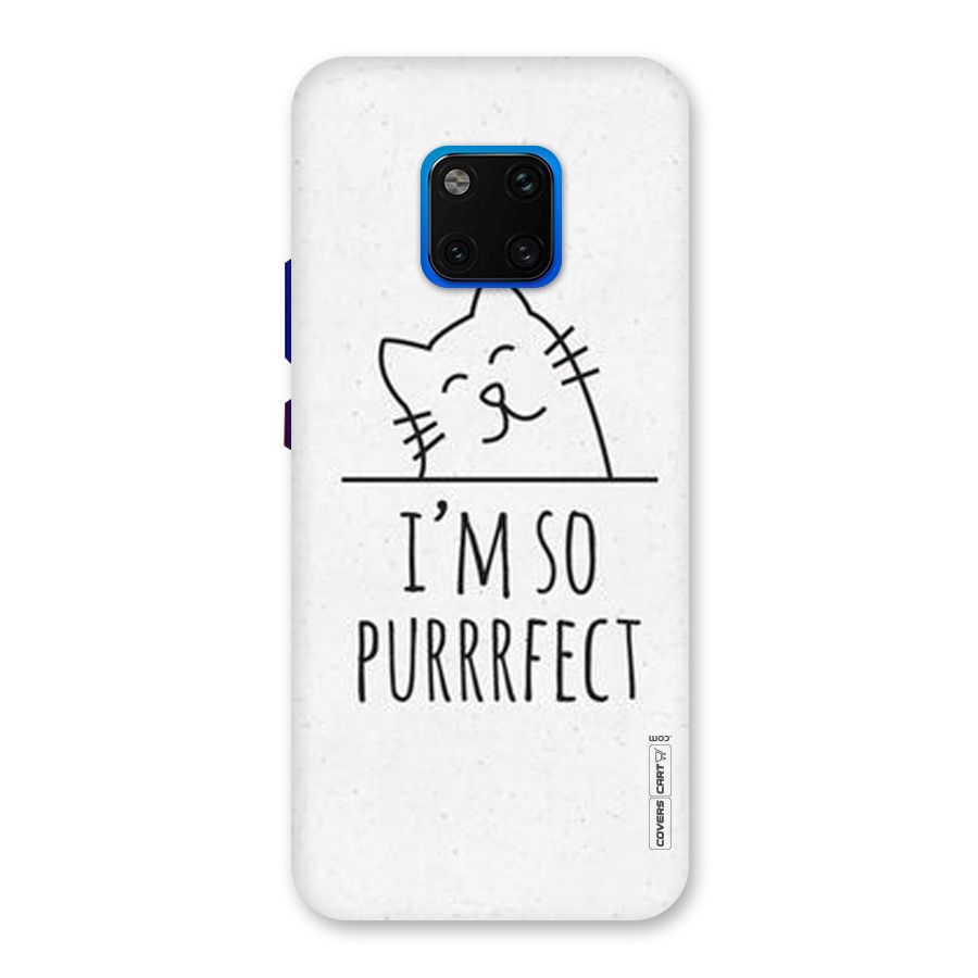 So Purrfect Back Case for Huawei Mate 20 Pro