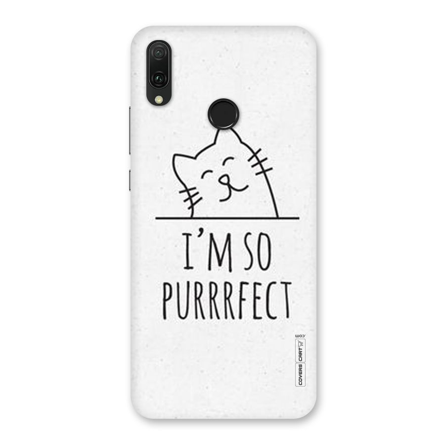 So Purrfect Back Case for Huawei Y9 (2019)
