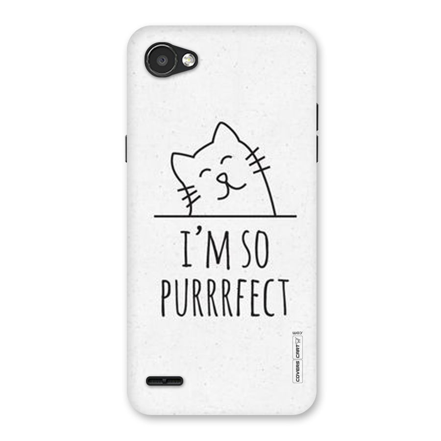 So Purrfect Back Case for LG Q6