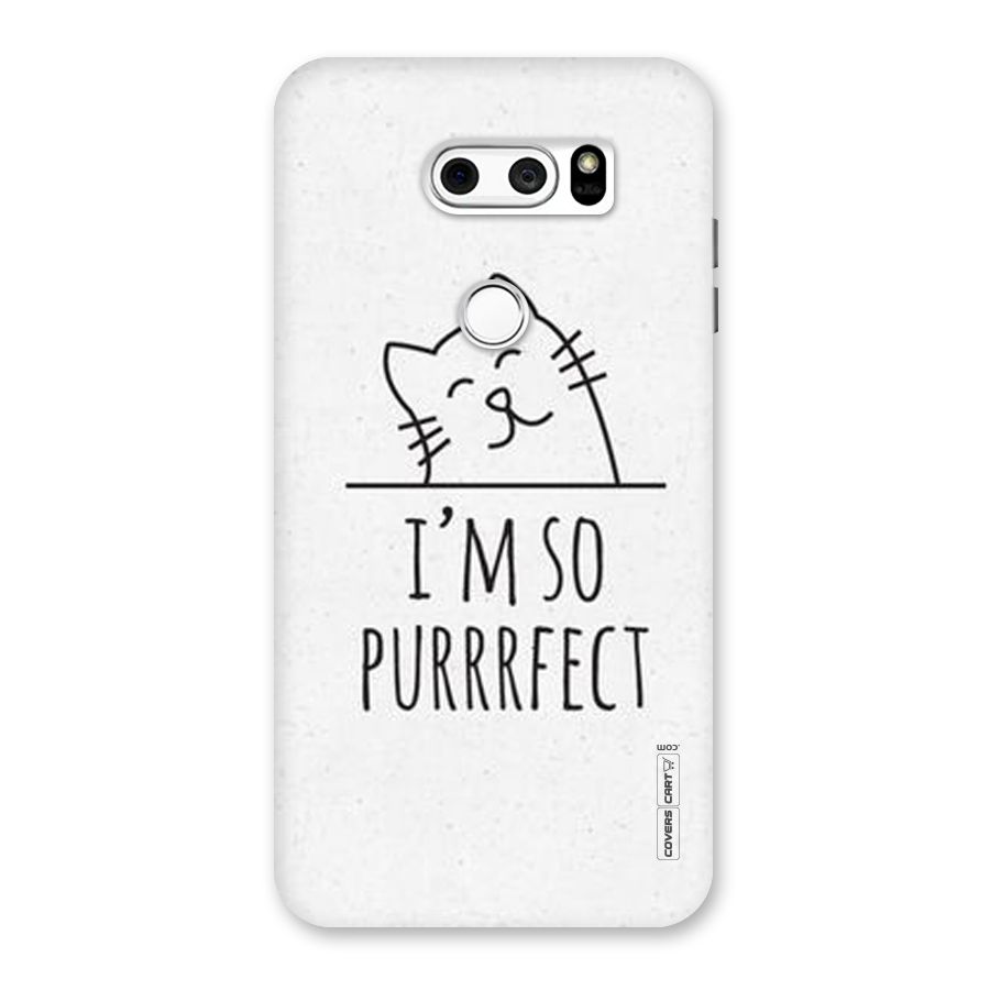 So Purrfect Back Case for LG V30