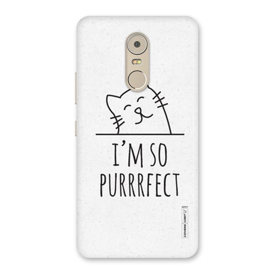 So Purrfect Back Case for Lenovo K6 Note