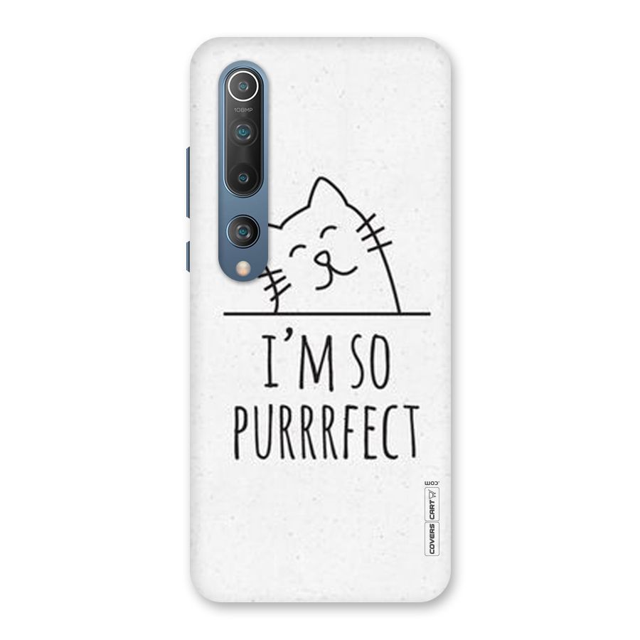 So Purrfect Back Case for Mi 10
