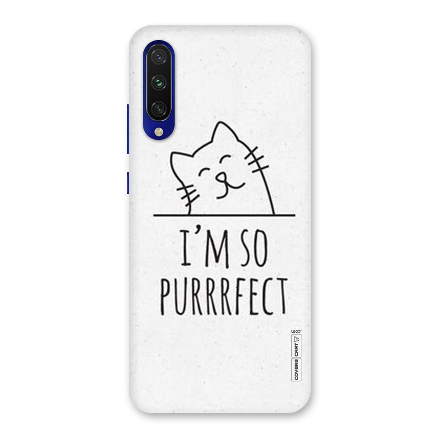 So Purrfect Back Case for Mi A3